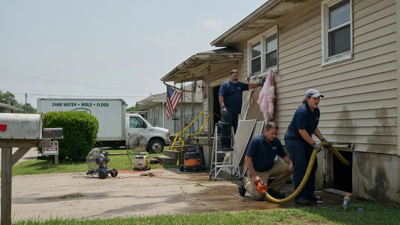 Water Damage Repair in Fort Gibson, OK near me
